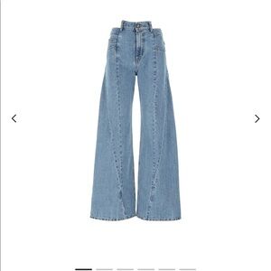 100% authentic Maison Margiela Décortiqué wide-leg jeans